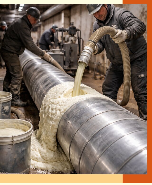 Утепление теплотрассы жидкой теплоизоляцией в Донском от 4255 руб. | ТепломастерДнс